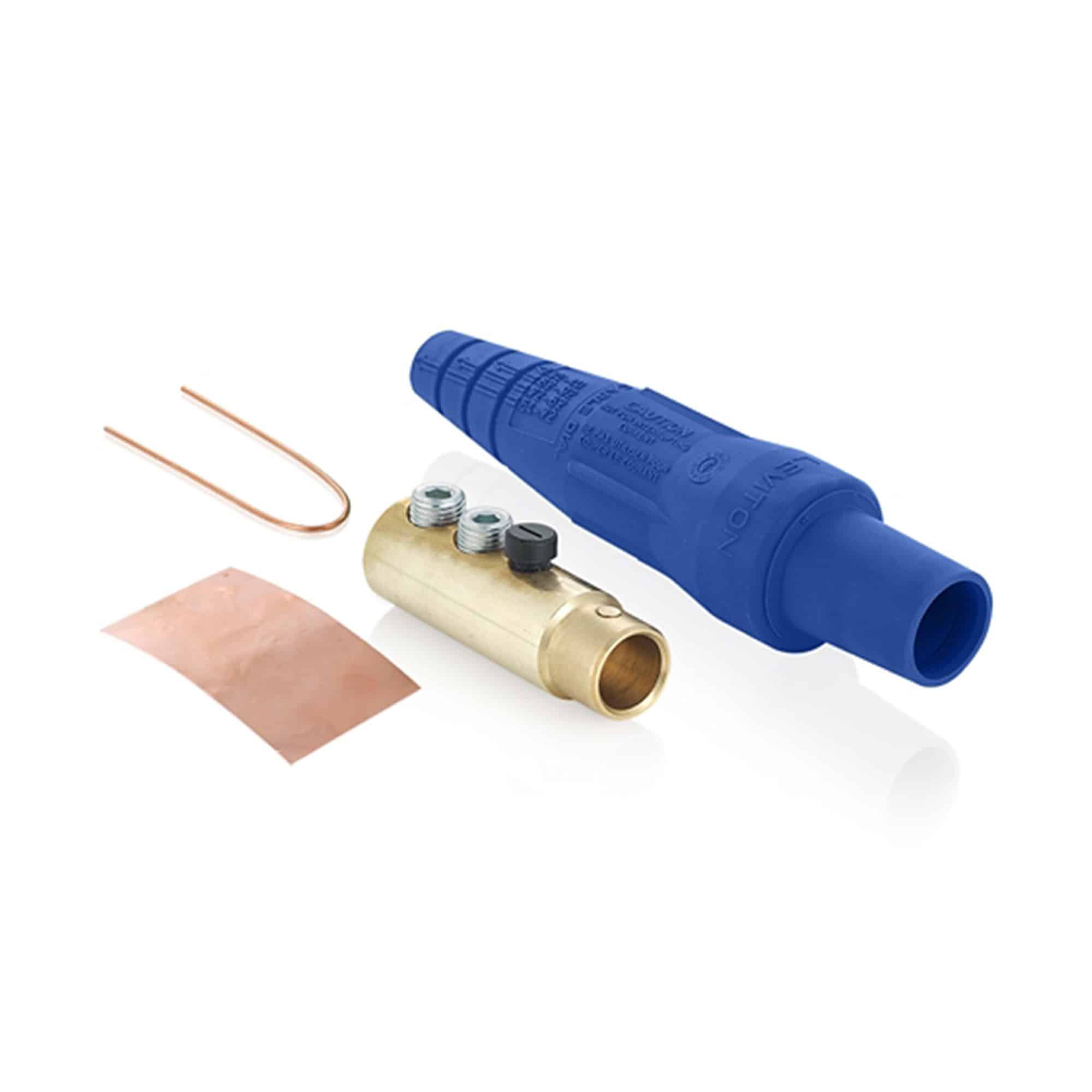 CONECTOR CAM TYPE (FEMALE) 400A 600V C/2 PERNOS AZUL Cable:2/0-4/0 AWG (CAM LOCK)