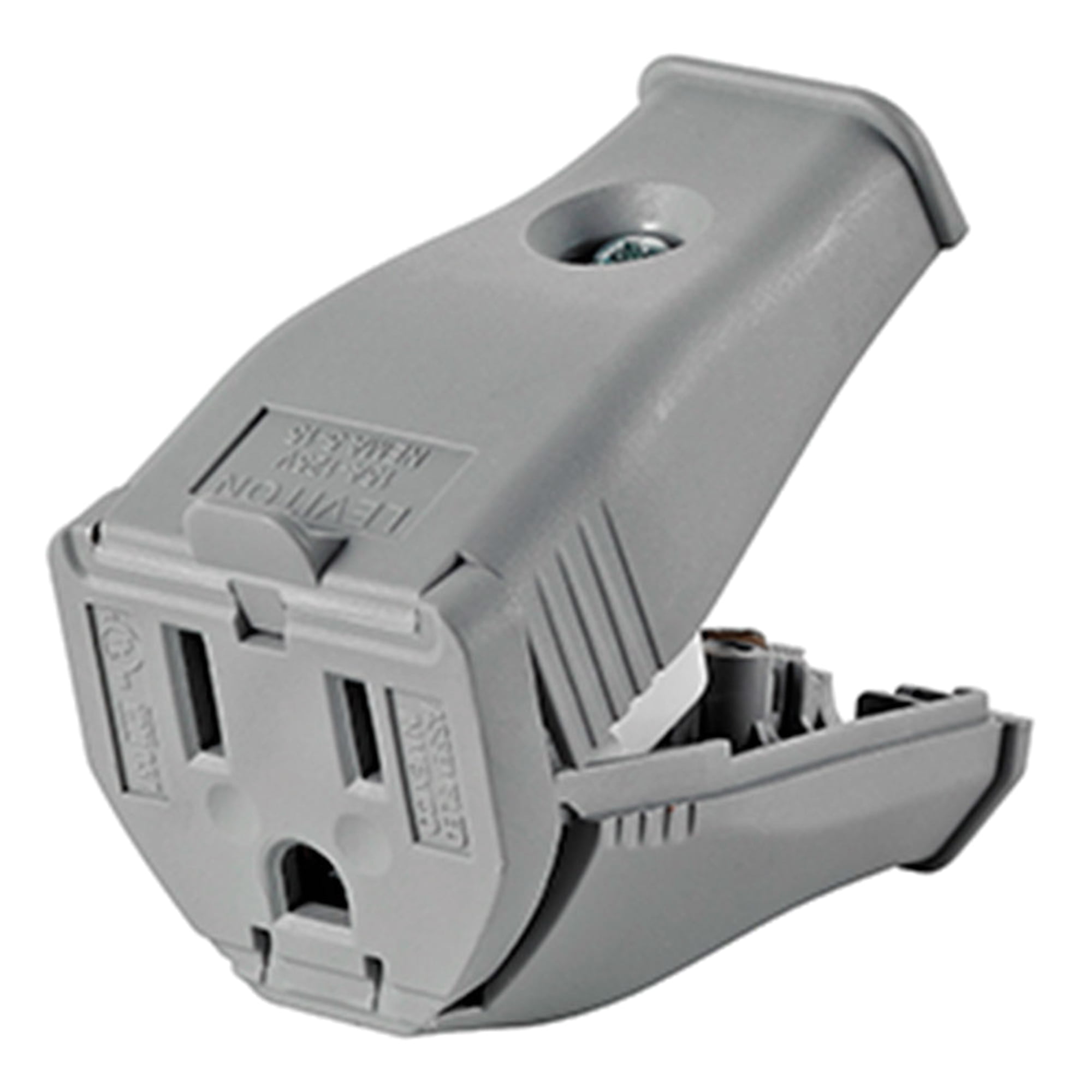 TOMA SIMPLE UNIVERSAL 10A 250V BLANCO (1 MÓDULO)