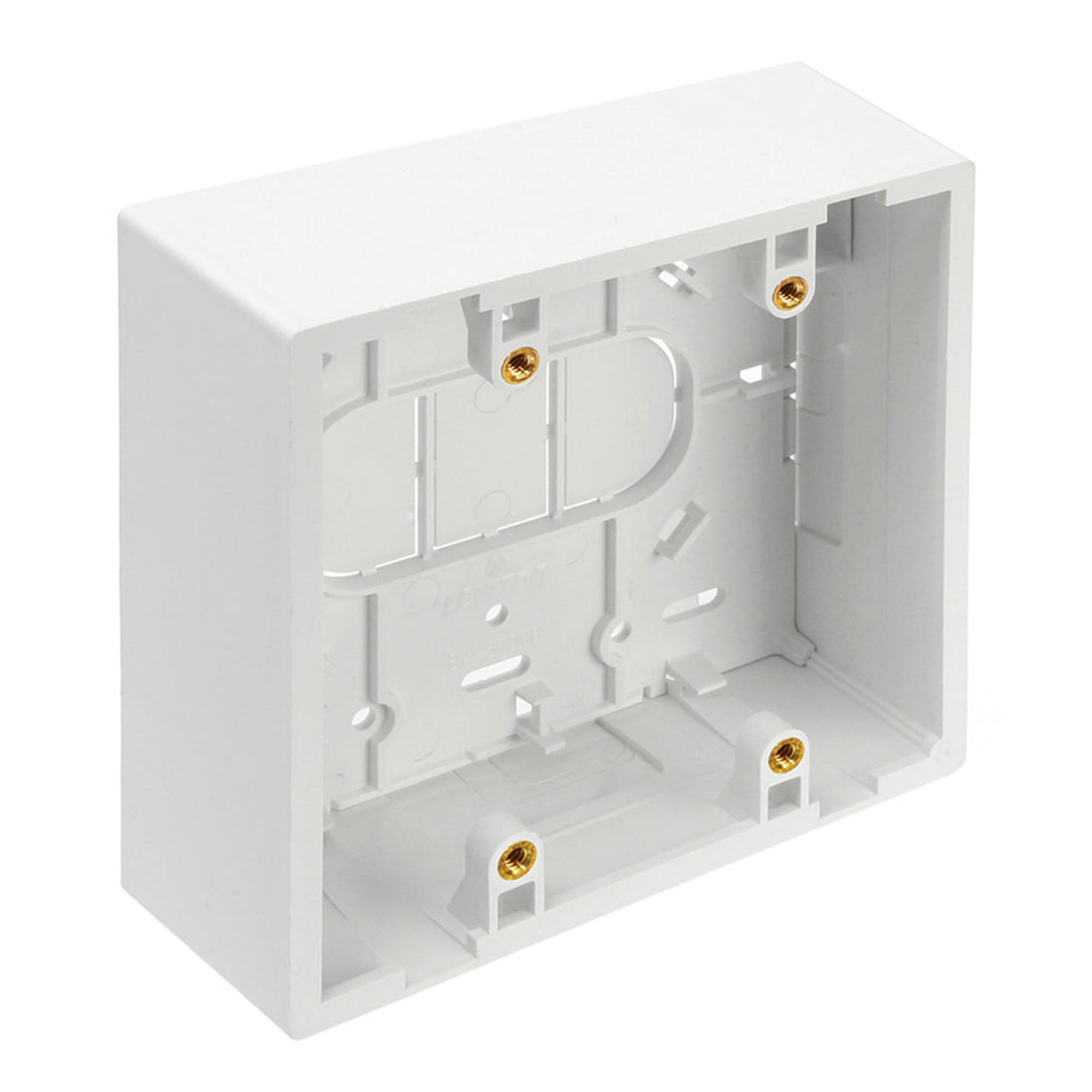 CAJA VISIBLE PARA RJ45 BLANCO