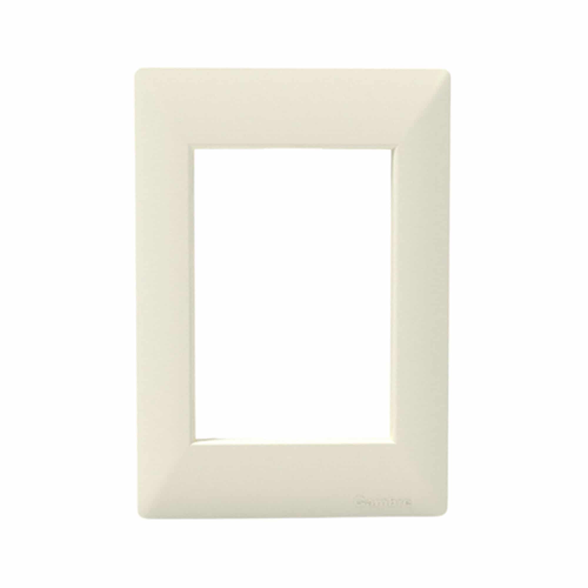 PLACA DOBLE NYLON P/TOMACORRIENTE GRIS