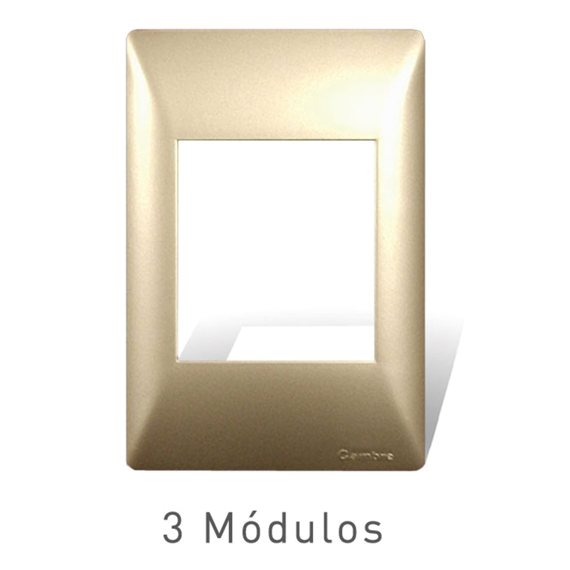 PLACA DOBLE NYLON P/TOMACORRIENTE GRIS