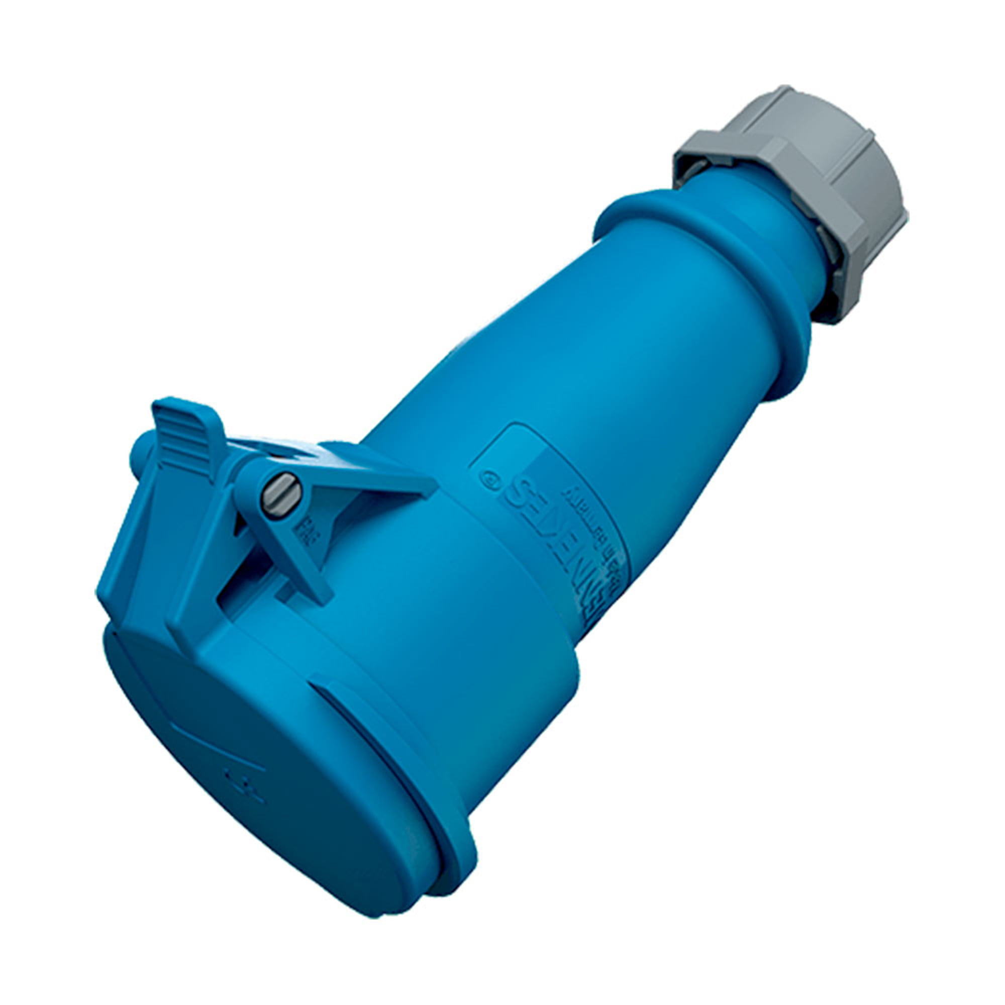 TOMA AEREO INDUSTRIAL TRIFASICO (3P+T) 16AMP 250V AZUL IP44 MENNEKES