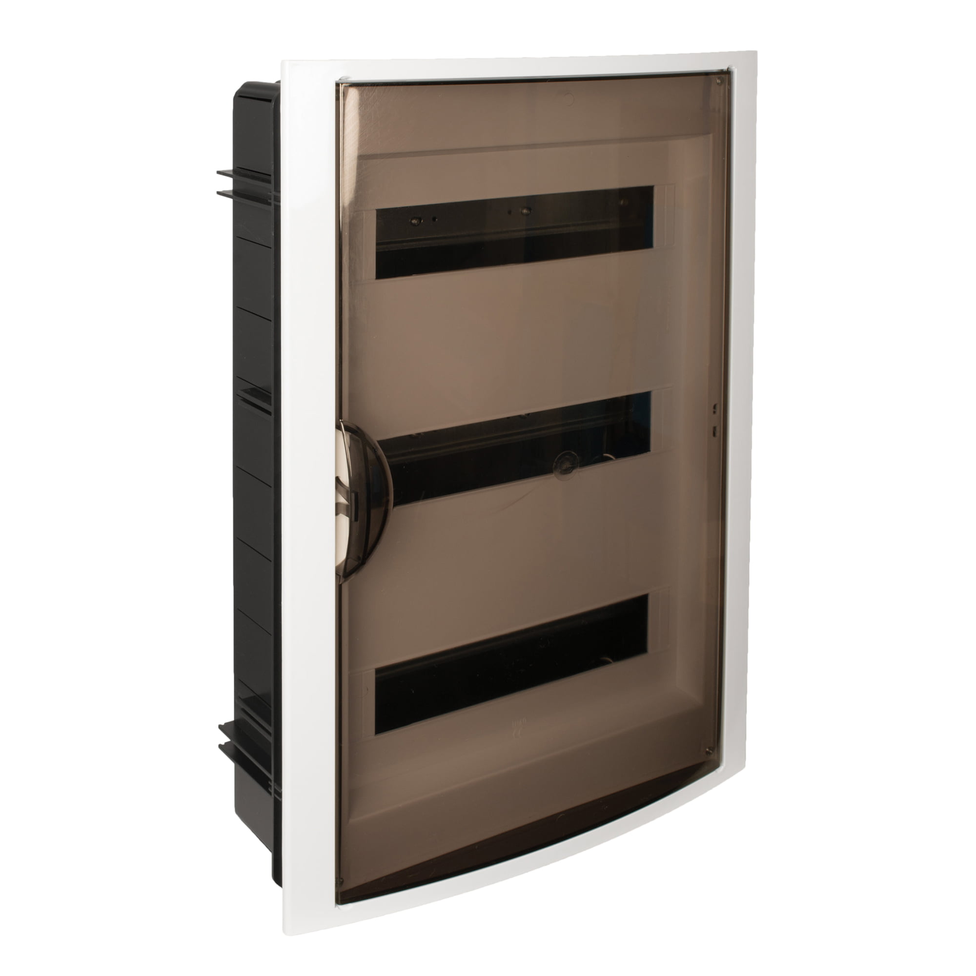 TABLERO RIEL DIN ADOSA. LIBRE DE HALÓGENO 2 POLOS MARFIL 40X140X58MM