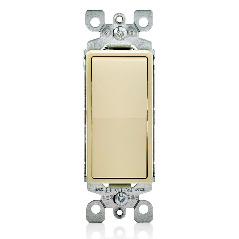 INTERRUPTOR SIMPLE CONMUTACIÓN (liso) 10A 250V BLANCO (1 MÓDULO)