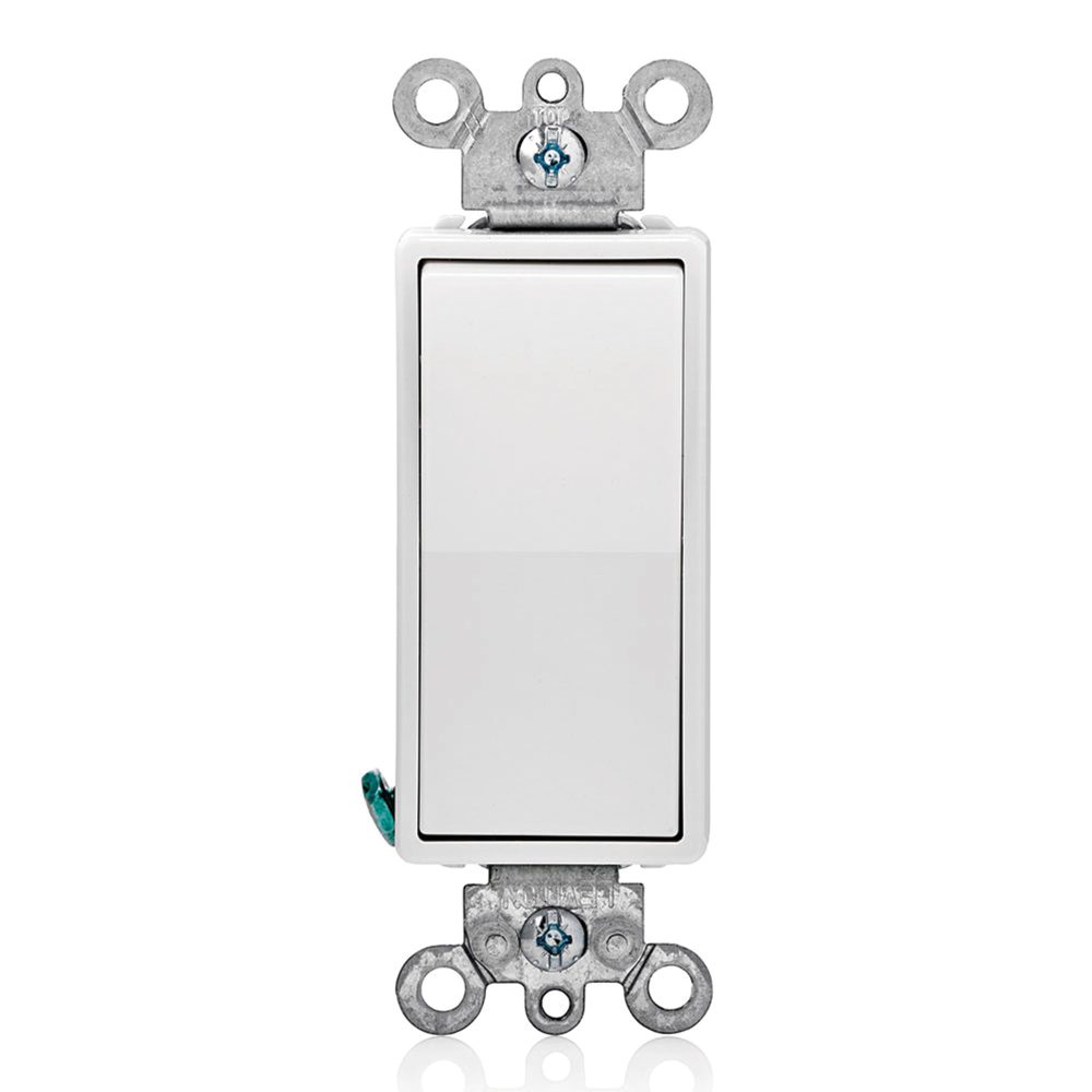 INTERRUPTOR SIMPLE PULSADOR C/SÍMBOLO 10A 250V C/PLACA CIEN MARFIL