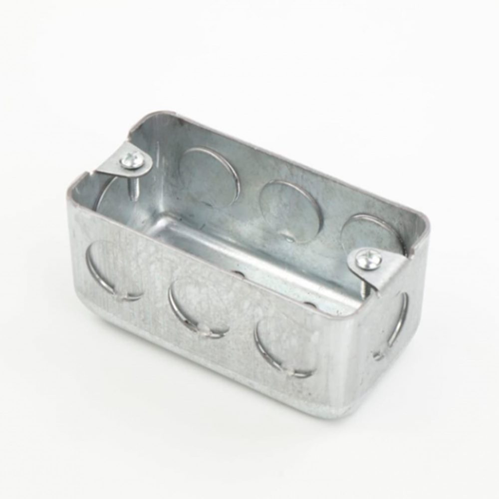 CAJA RECTANGULAR 1/2" y 3/4" ACERO