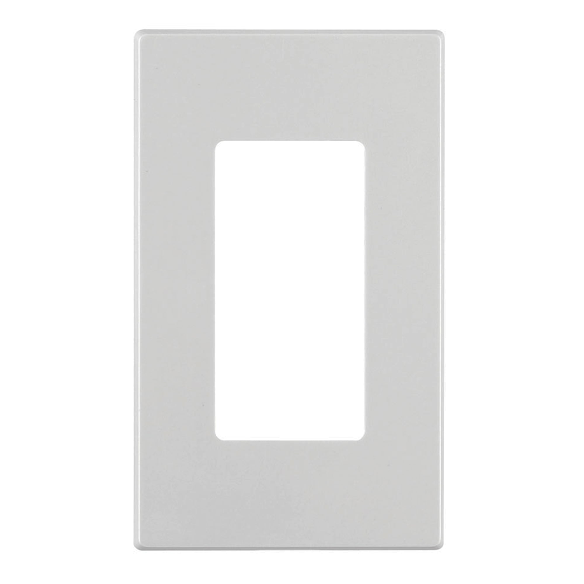 PLACA SIMPLE NYLON P/INTERRUPTOR MARFIL