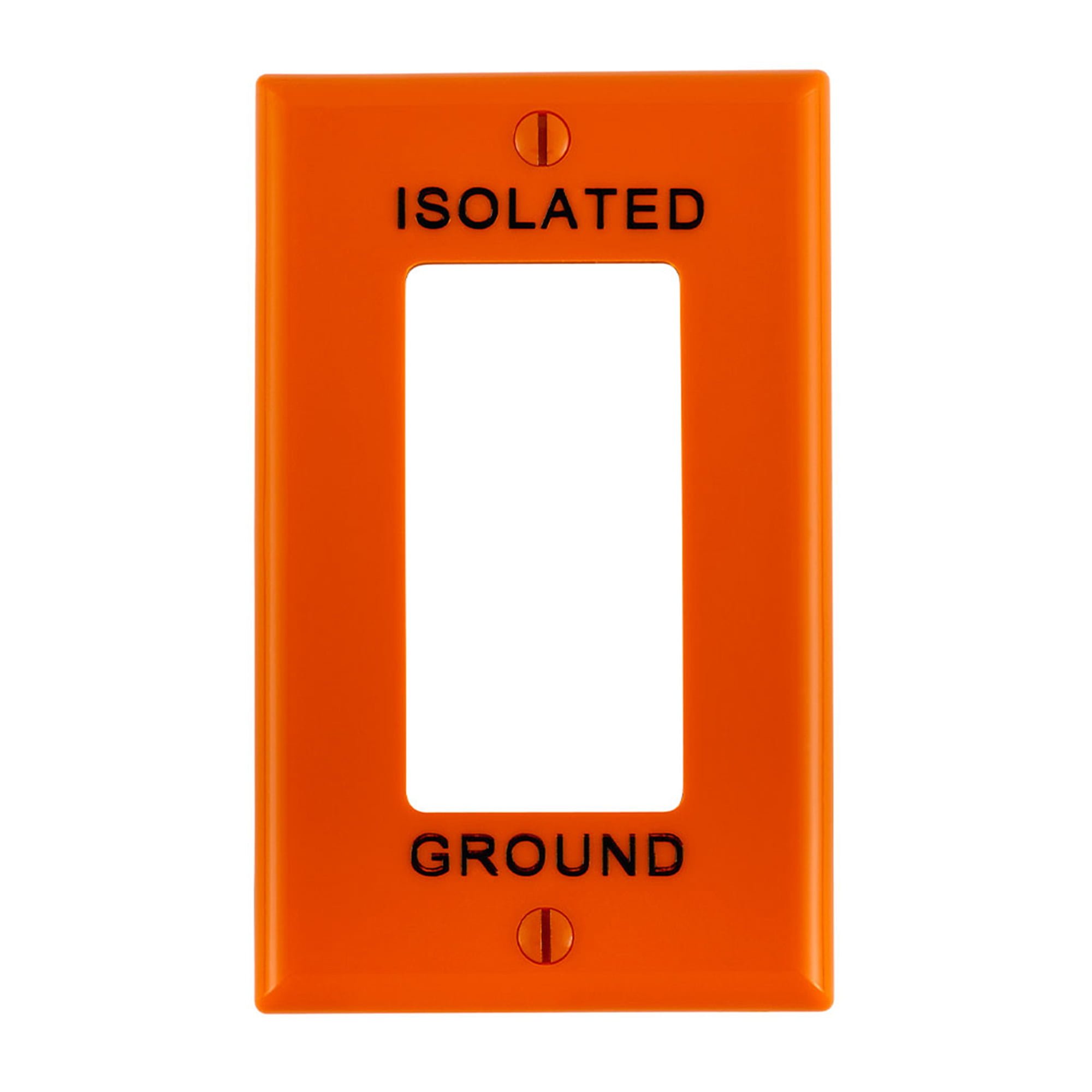 PLACA SIMPLE NYLON P/INTERRUPTOR MARFIL