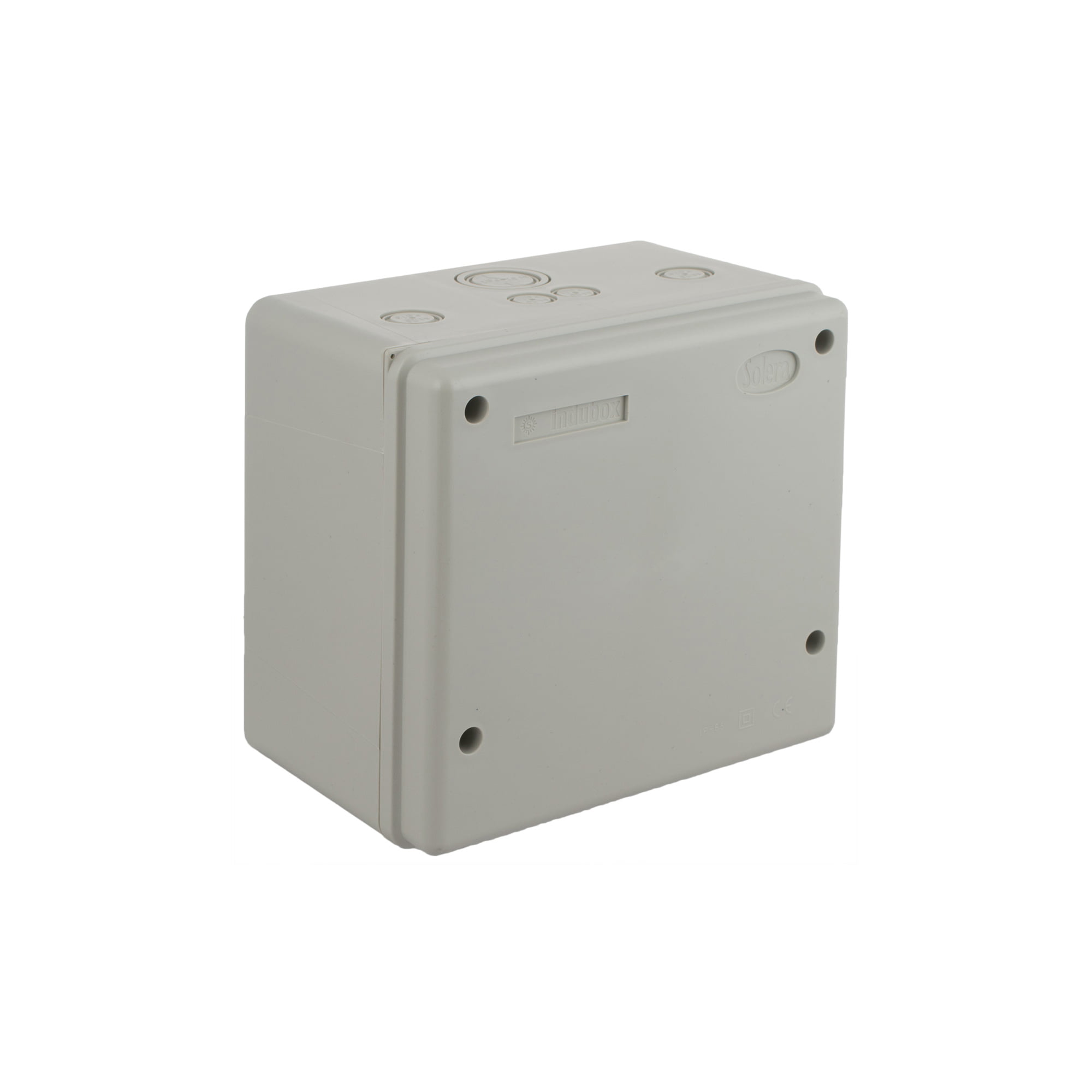 CAJA CUADRADA 4X4 1.45'' BLANCO