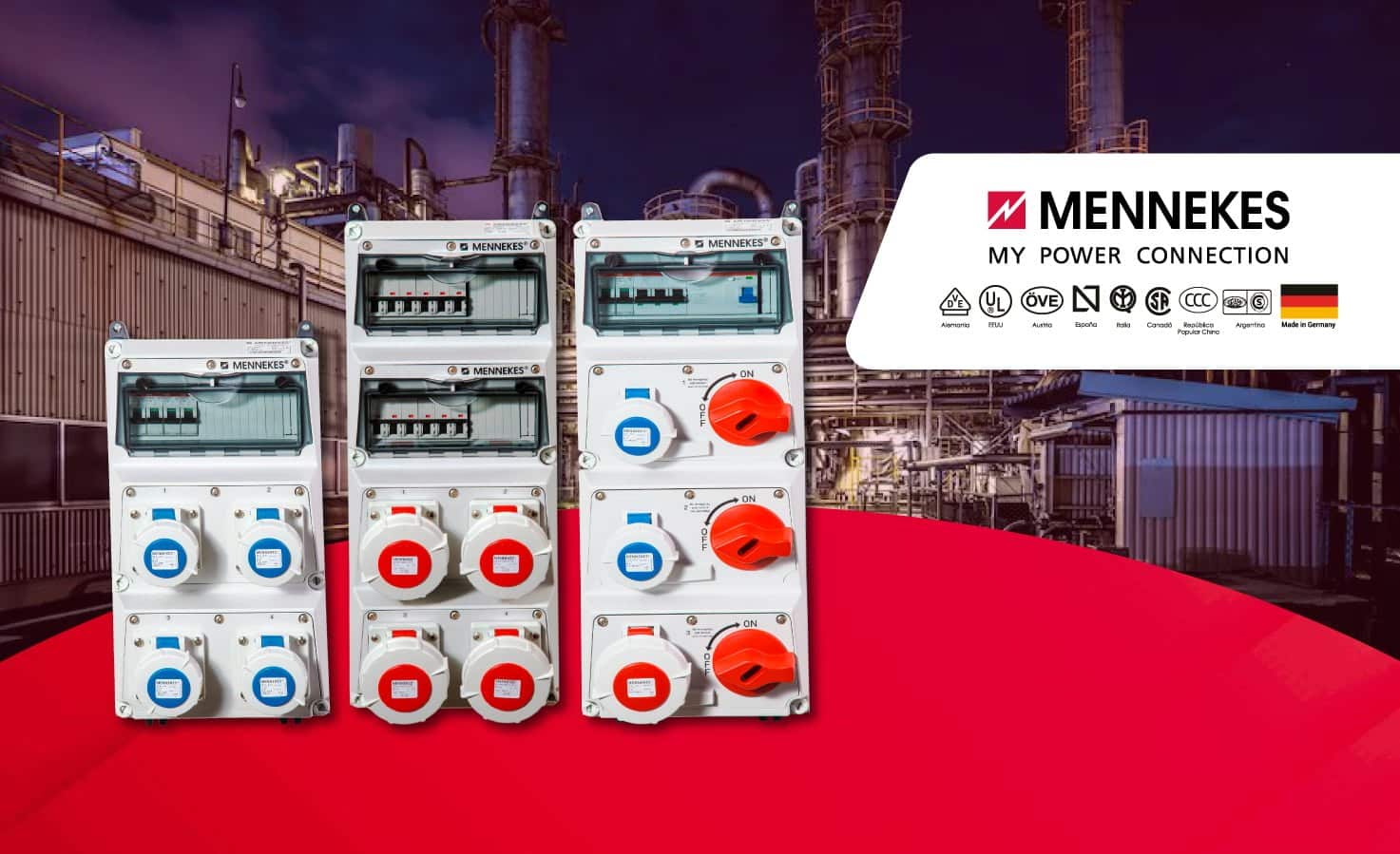 Tableros de distribución portátiles AMAXX