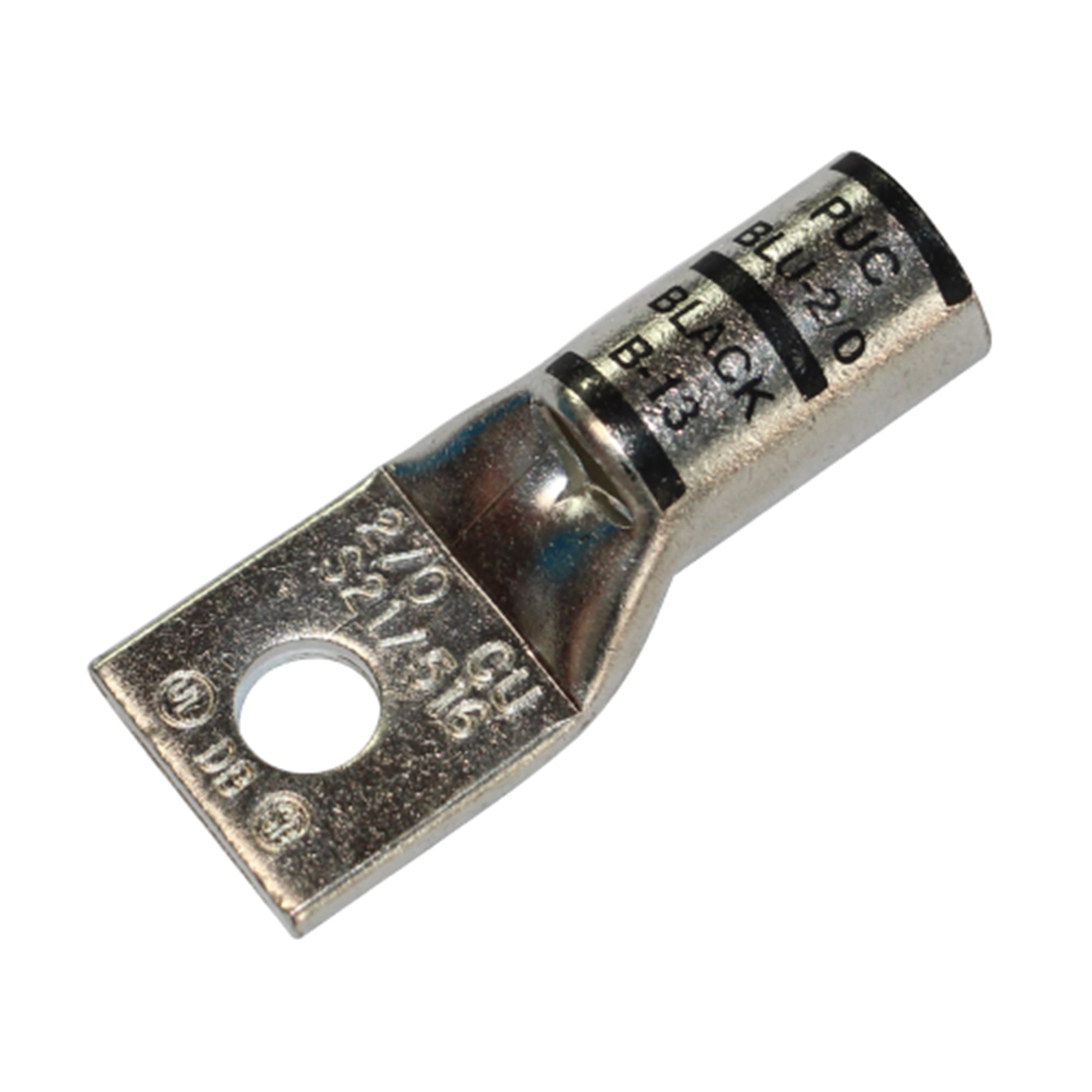 TERM.COMPRE.BAR STD CU/ES 2/0AWG 1H 5/16" 35 KV NG UL