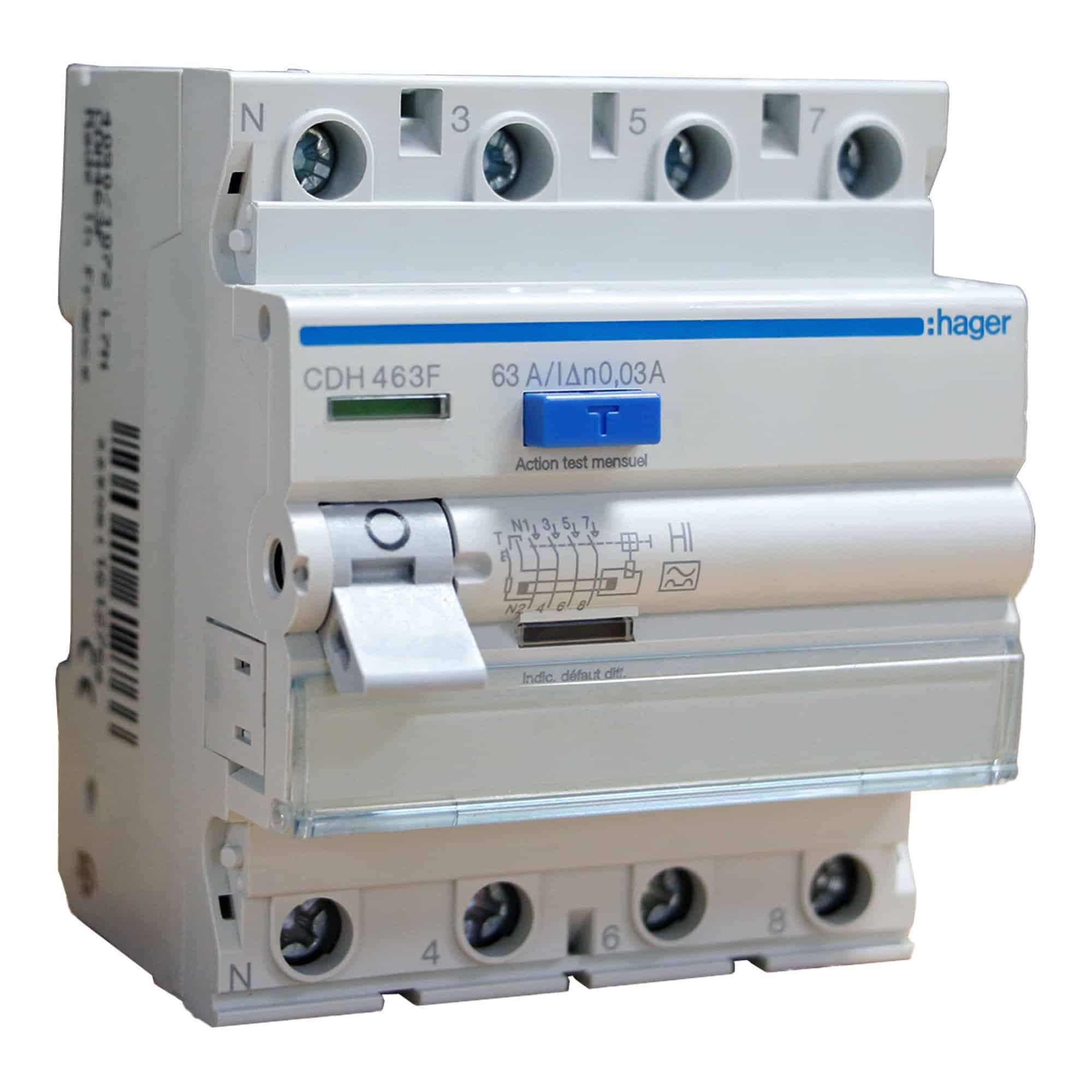 INT. RIEL TERMOMAGNÉTICO MU 1P 16A, C 6KA/230V