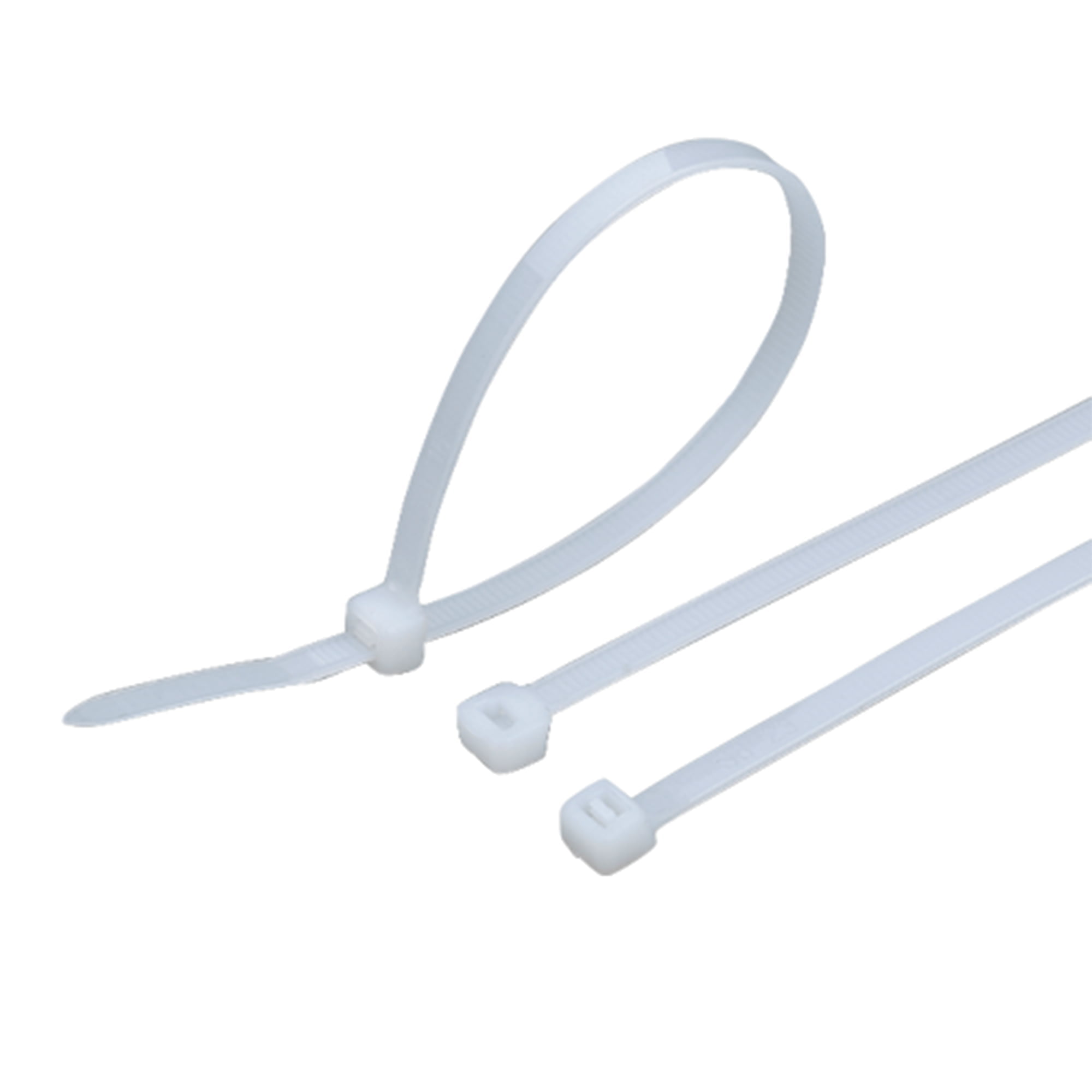 CINTILLO 380MM X 4.8MM COLOR BLANCO PKT 100