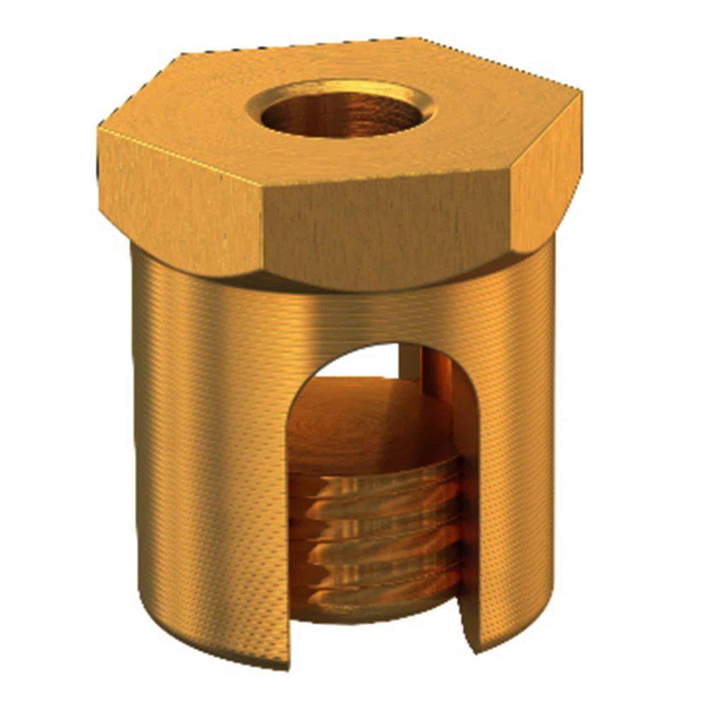 CAJA CUADRADA 4X4 1.45'' BLANCO