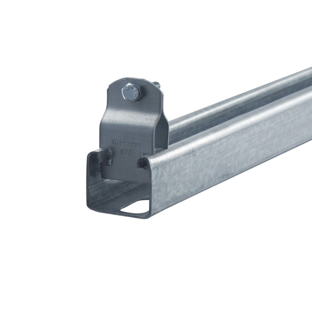 ABRAZADERA STRUT 6" GALVANIZADA EN CALIENTE, EE: 1.52MM, C: 1600KG; Modelo: FPAG