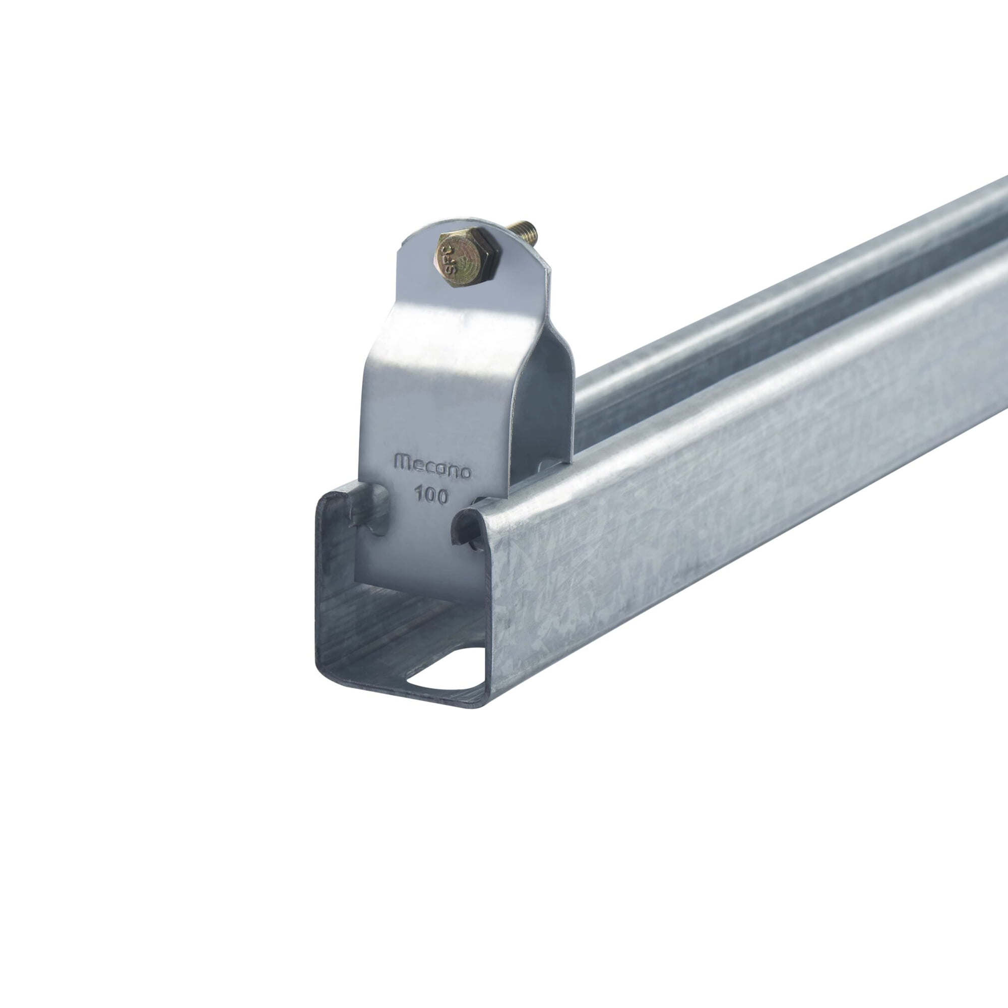 ABRAZADERA STRUT 6" GALVANIZADA EN CALIENTE, EE: 1.52MM, C: 1600KG; Modelo: FPAG
