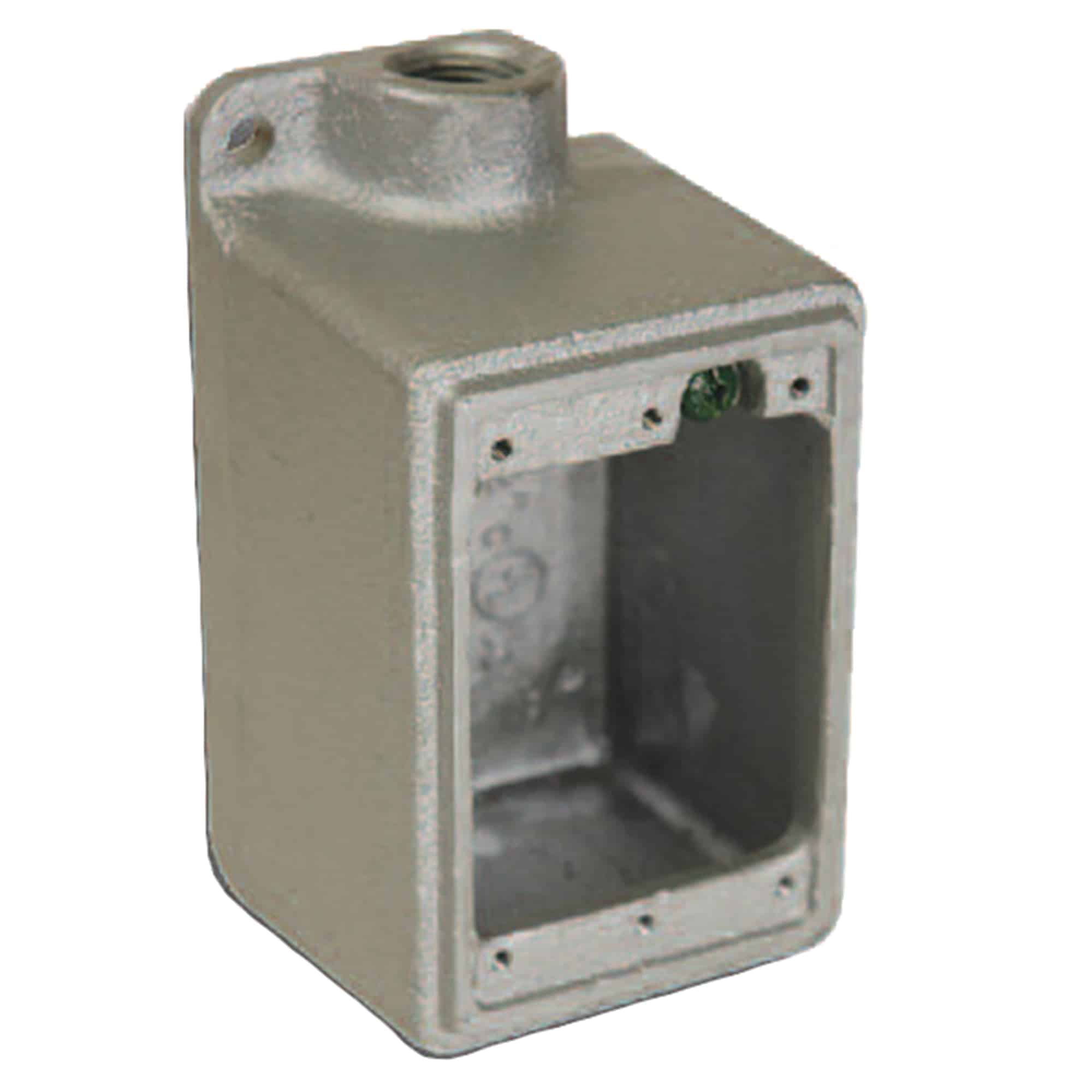 CAJA CONDULET TIPO LB 4" FORM 5 HIERRO MALEABLE GALVANIZADO EN CALIENTE C/TAPA C/EMP CON UL E254321