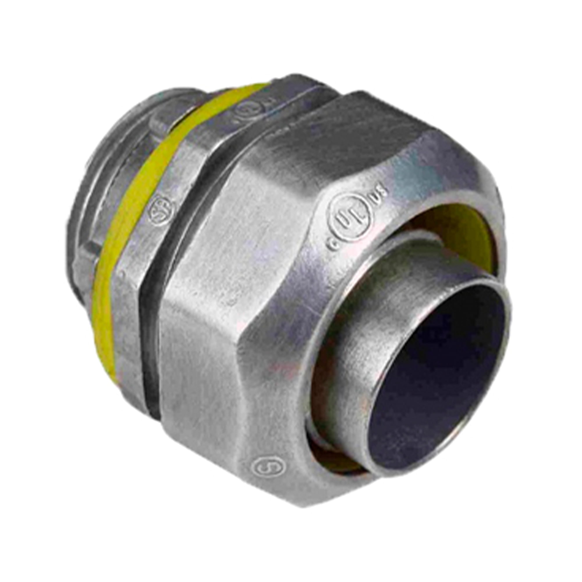 CONECTOR RIGID HUB 2" HIERRO MALEABLE C/CONEXIÓN A TIERRA ELECTRO GALVANIZADO CON UL E317578