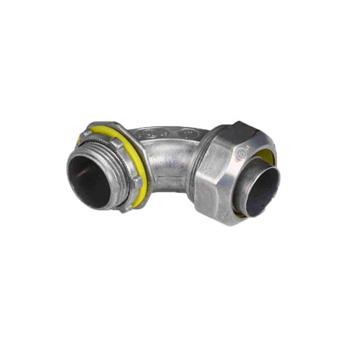CONECTOR CURVO LIQUID TIGHT 90° CON REVESTIMIENTO PVC 1"