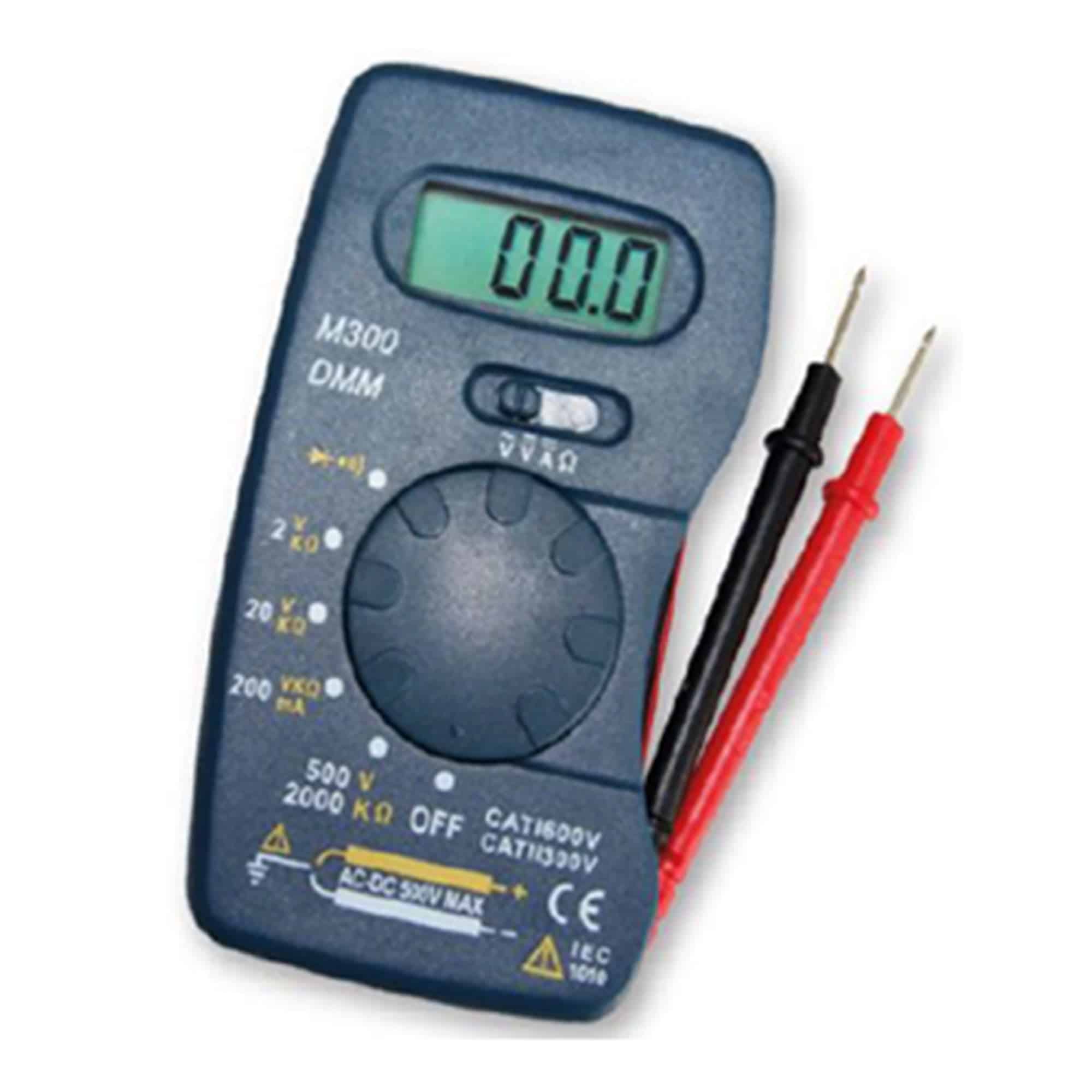 PINZA AMPERIMÉTRICA DIGITAL DT201 1000V DC/750V AC, 1000A AC, 2K OHM/DISPLAY ILUM. CAT III 600V,CE