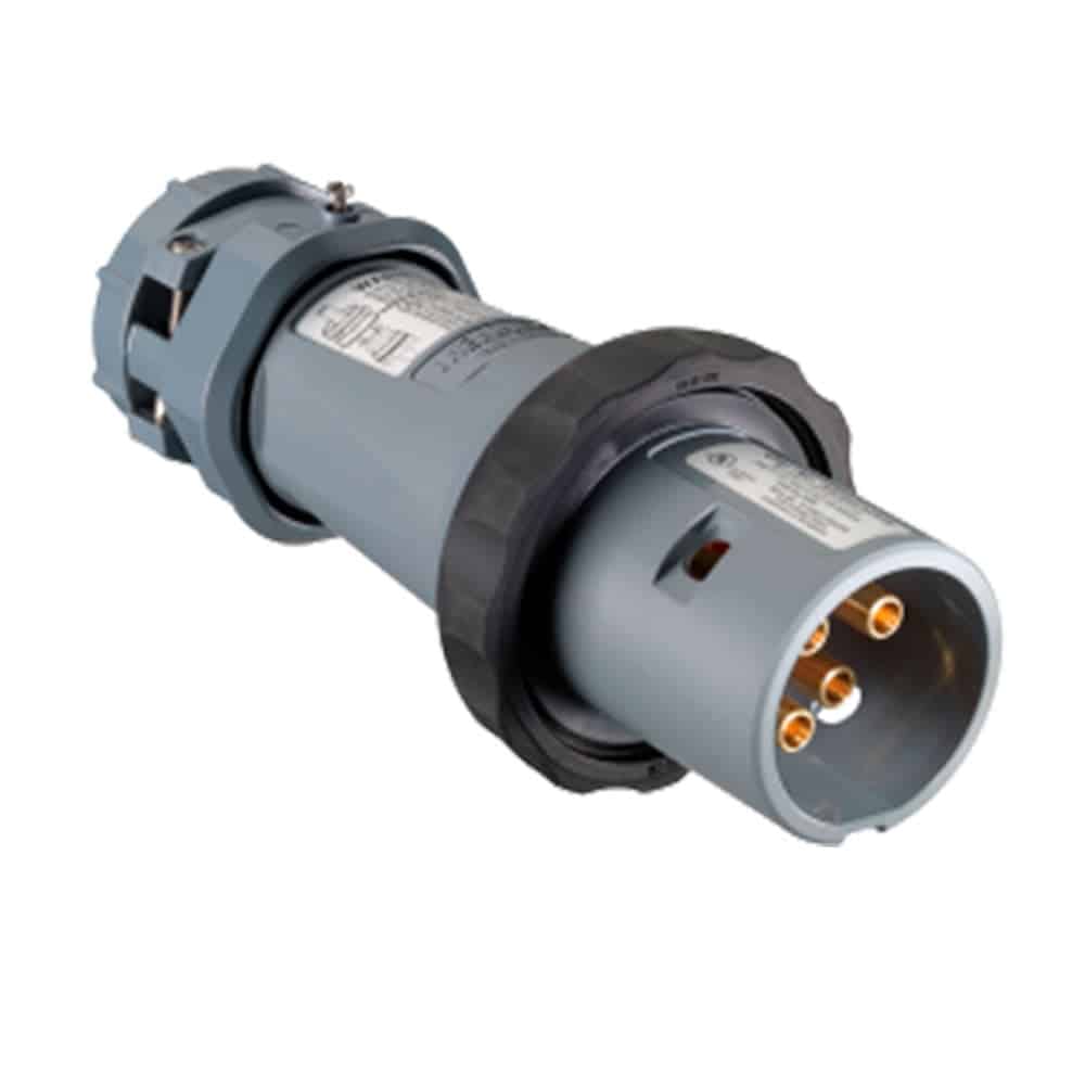 ENCHUFE EMPOTRABLE 32AMP 3P+N+T 415V ROJO 6H IP67 (CONTACTOS NIQUELADOS)