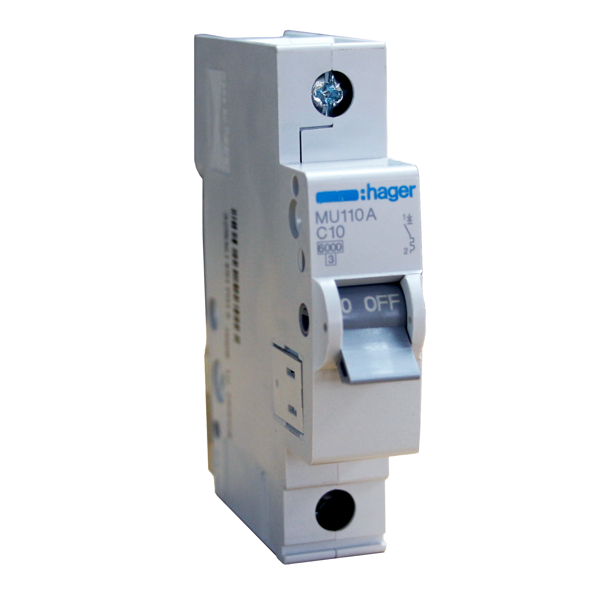 INT. RIEL TERMOMAGNÉTICO MU 1P 16A, C 6KA/230V