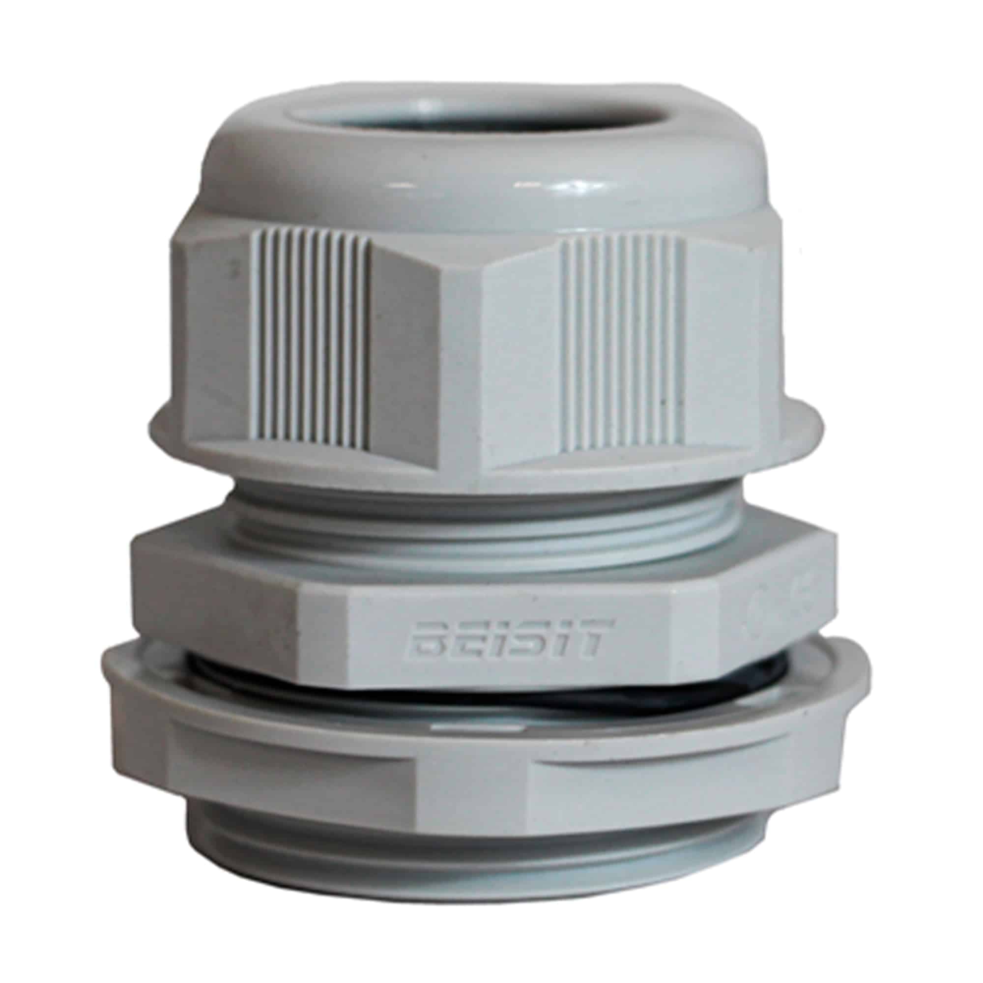 PRENSAESTOPA NIQUELADA GRIS CON UL DE 6-12MM