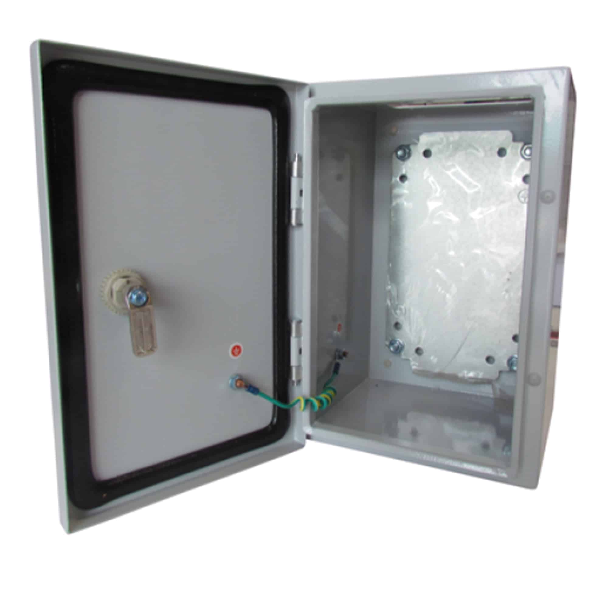 TABLERO METALICO ADOSABLE HERMETICO C/PLACA DE ACERO IP66 1000X600X250MM