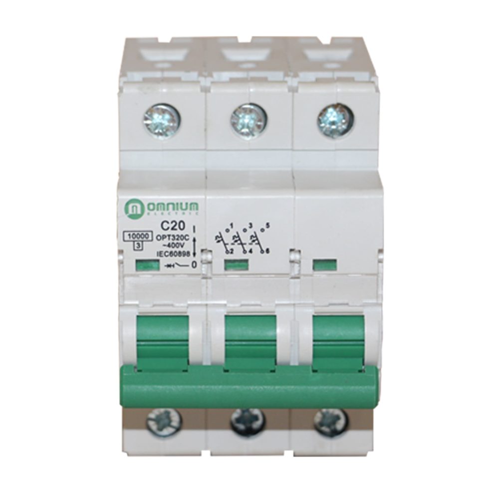 INT. AUTOM. TERMOMAGNETICO "C" 3X25  AMP.  10KA/230V – IEC 60898
