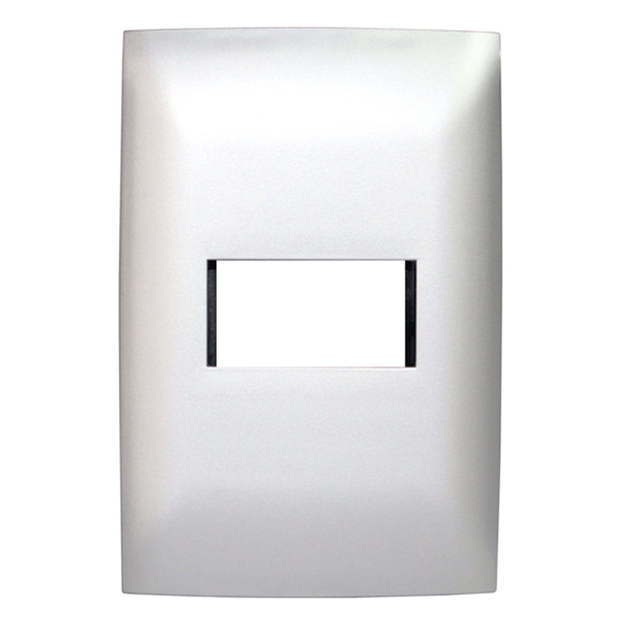 PLACA SIMPLE 3 MODULOS CIEN BLANCA