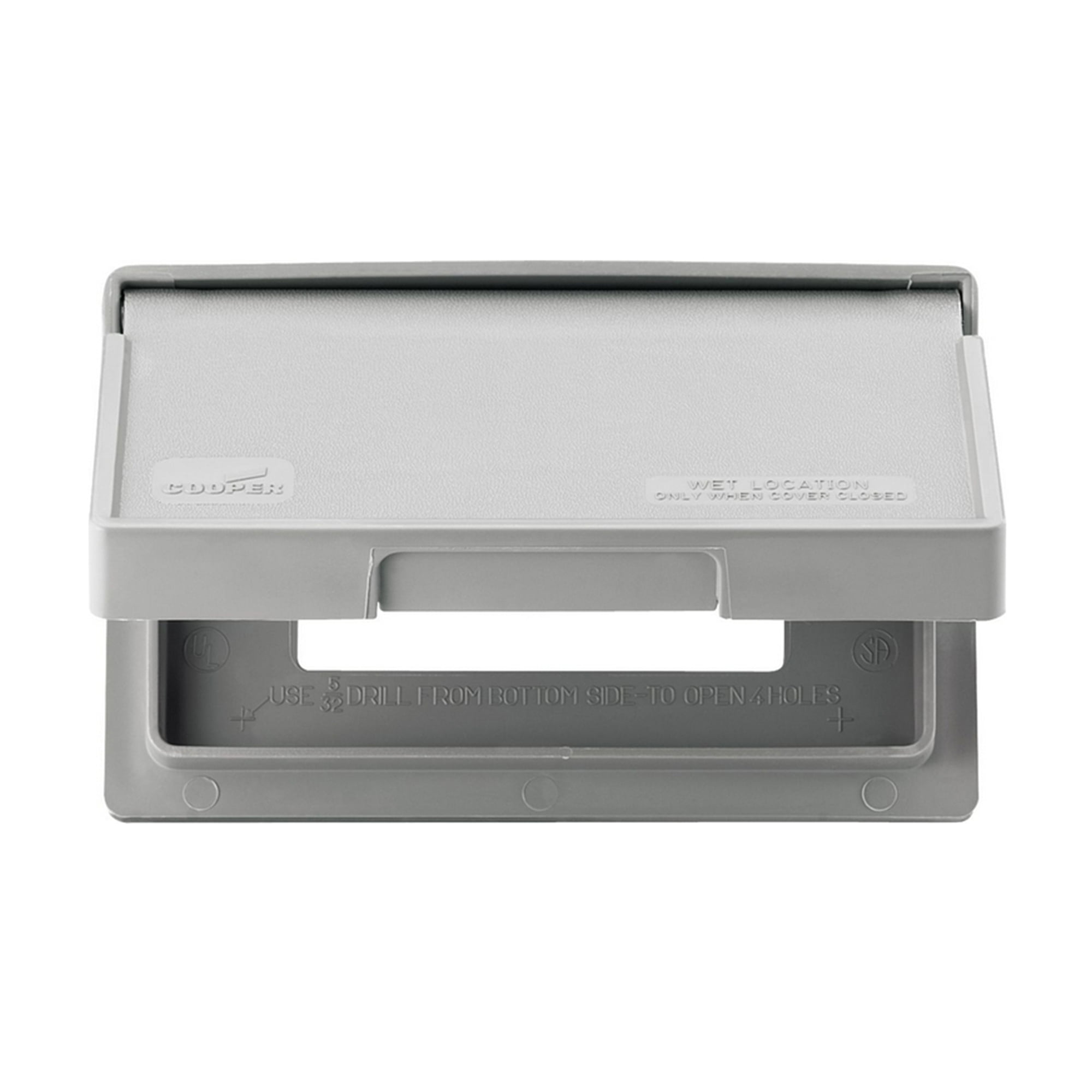 PLACA SIMPLE P/INTERRUPTOR DE ACERO