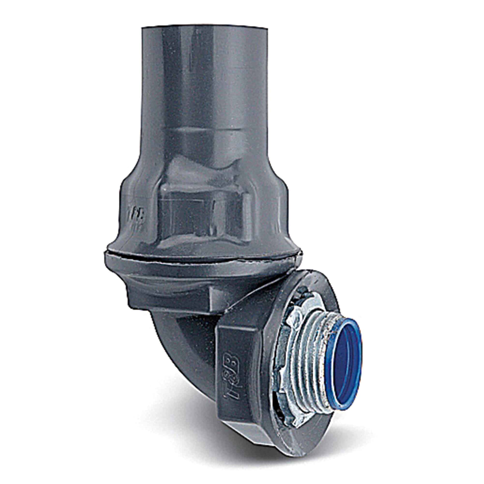 CONECTOR CURVO LIQUID TIGHT 90° CON REVESTIMIENTO PVC 1"