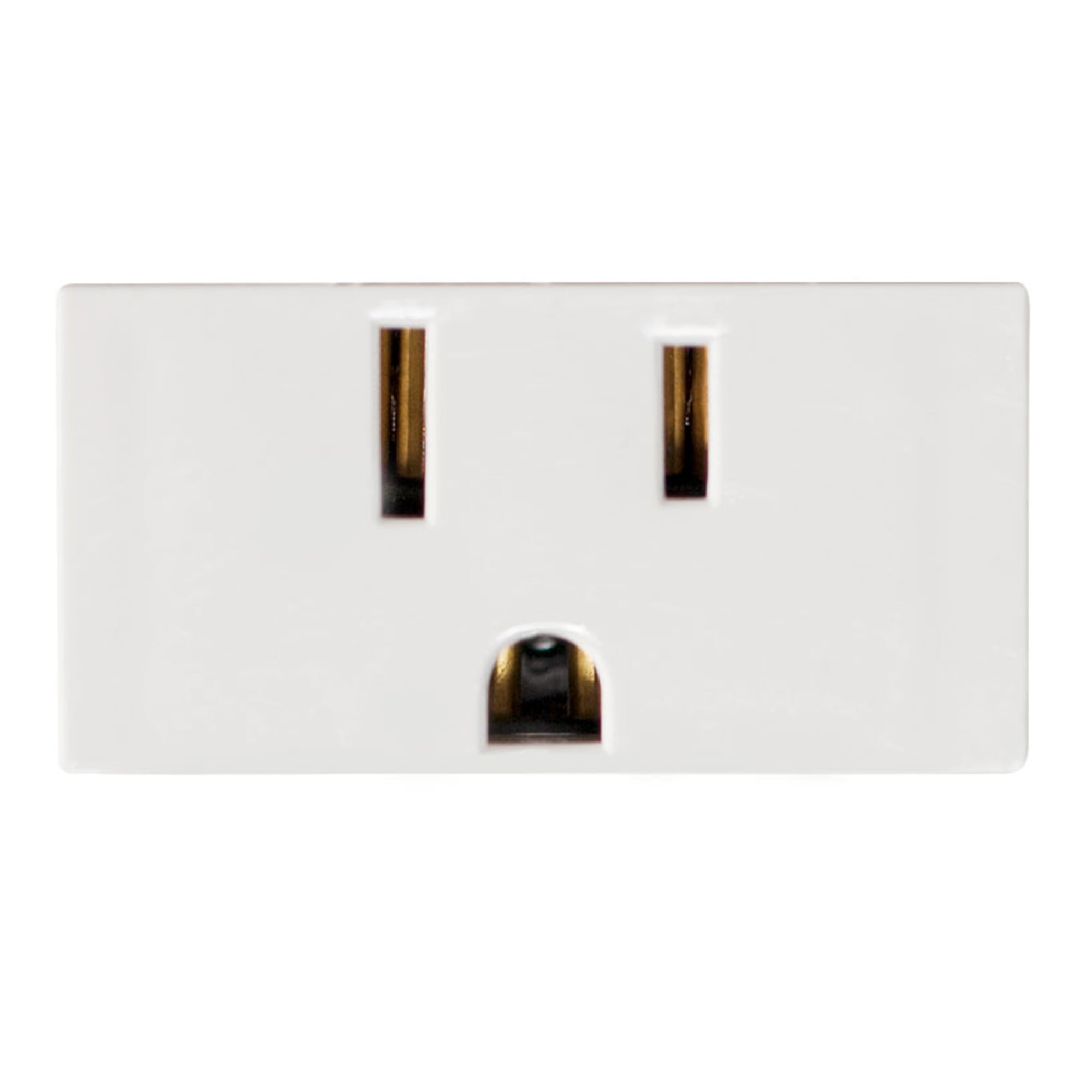 TOMACORRIENTE POLARIZADO CIEN C/TIERRA 15A 125/250V~ MARFIL