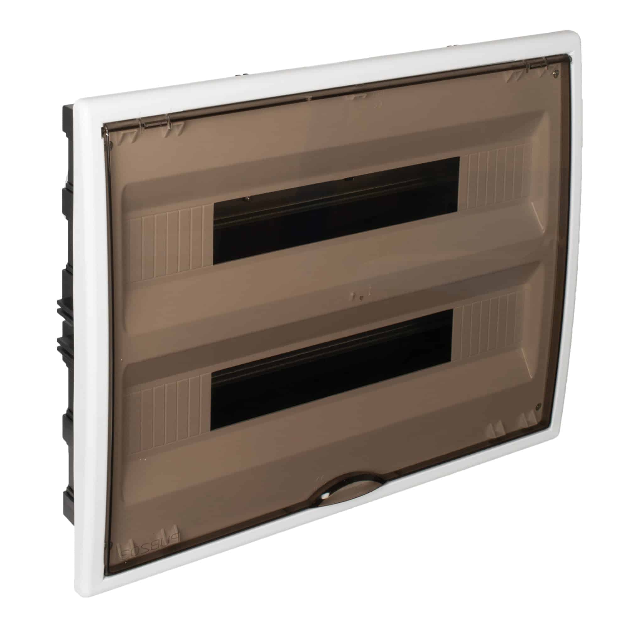 TABLERO RIEL DIN ADOSA. LIBRE DE HALÓGENO 2 POLOS MARFIL 40X140X58MM