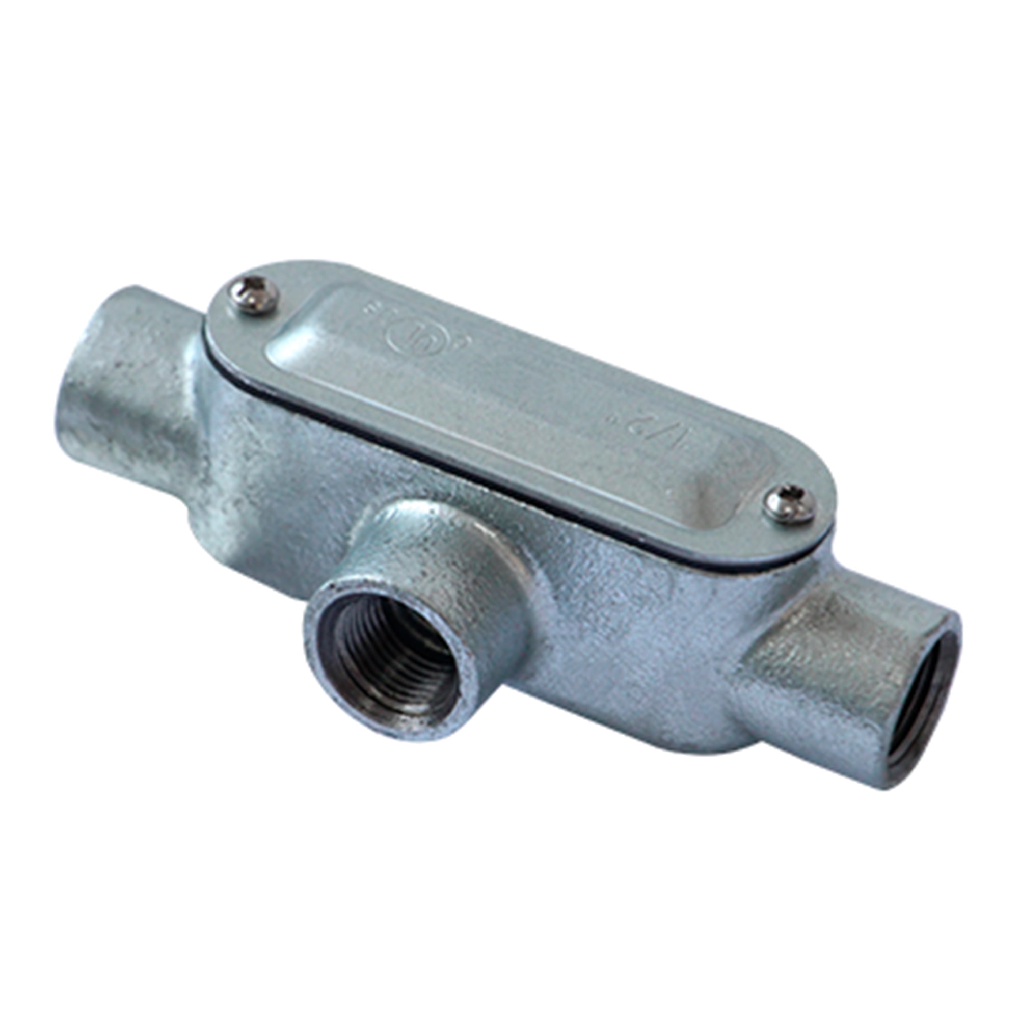 CONECTOR RIGID HUB 2" HIERRO MALEABLE C/CONEXIÓN A TIERRA ELECTRO GALVANIZADO CON UL E317578