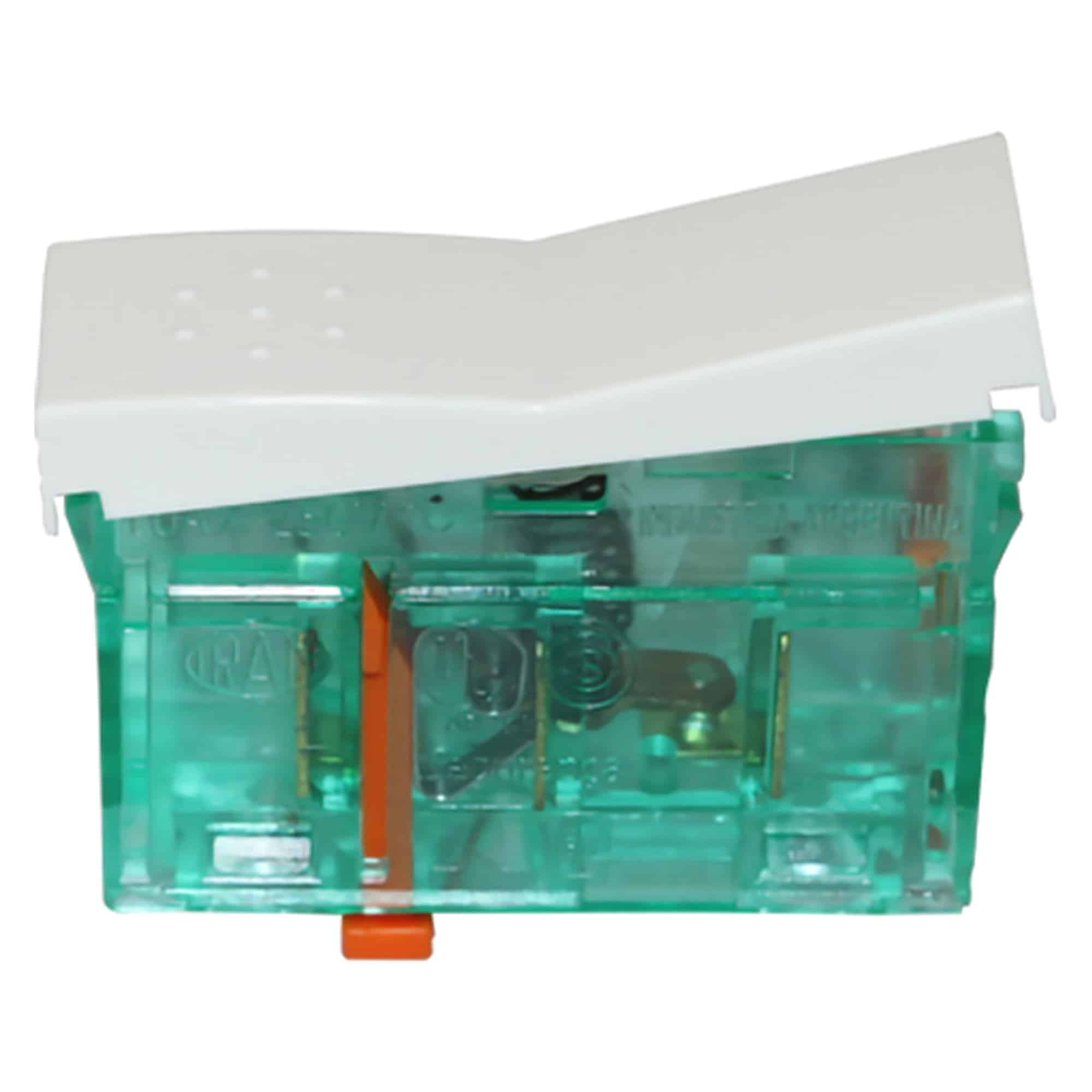 INTERRUPTOR SIMPLE CONMUTACIÓN (con bajada) 10A 250V BLANCO (1 MÓDULO)