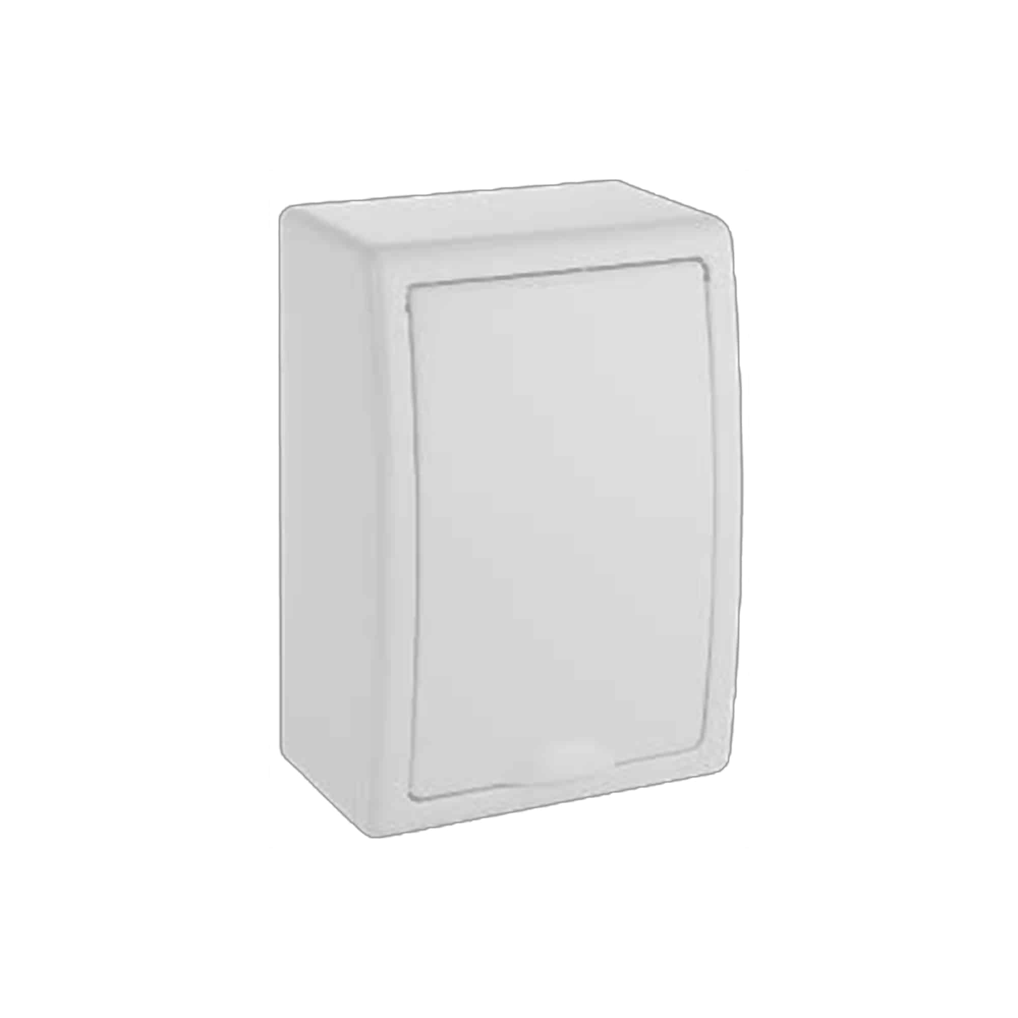 TABLERO EMPOTRADO TERMOPLÁSTICO, 22P, PUERTA FUMÉ VERTICAL, 450x222x72mm