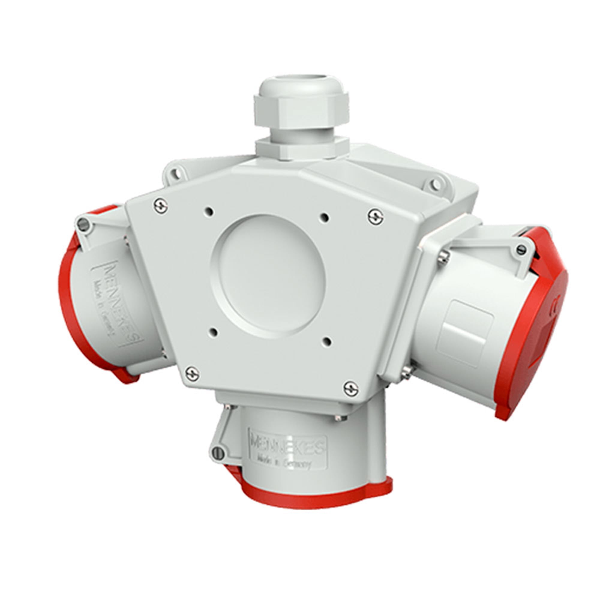 ENCHUFE AÉREO 32A 2P 40-50V 50-60 Hz 12H IP44