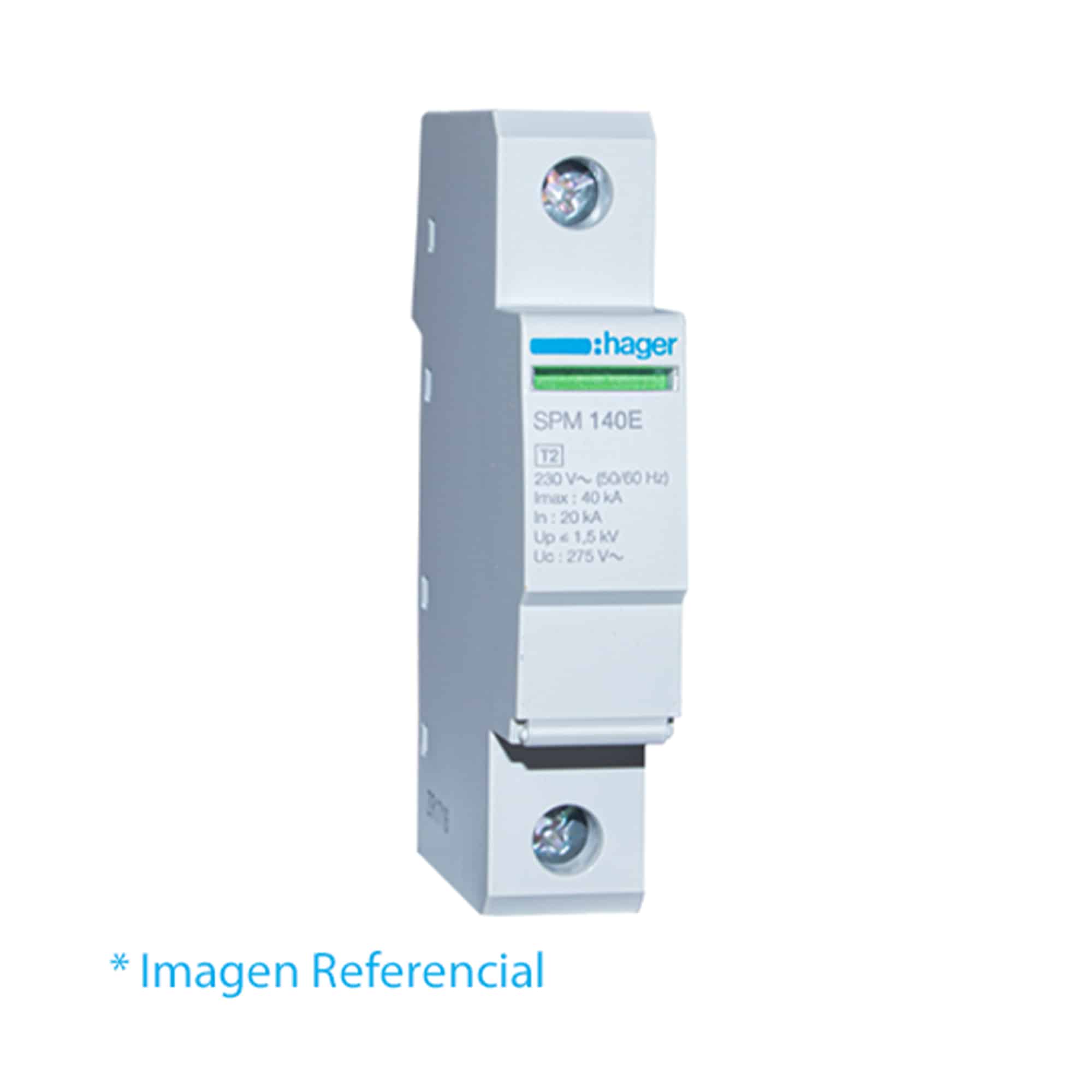 LIMITADOR SOBRETENSIÓN TIPO 2 MONOBLOC 1 POLO 65KA 275V