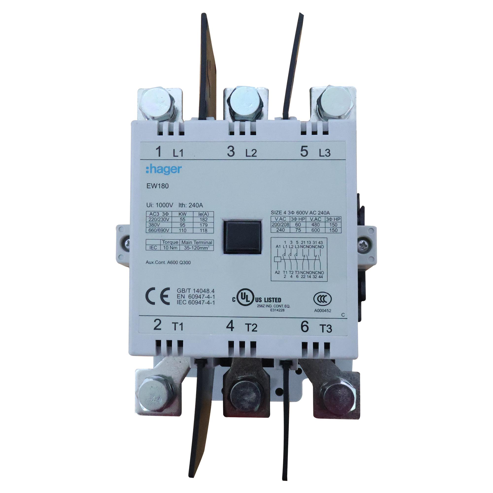 INT. RIEL TERMOMAGNÉTICO MU 2P 20A, C 20KA/220V (IEC60947-2)