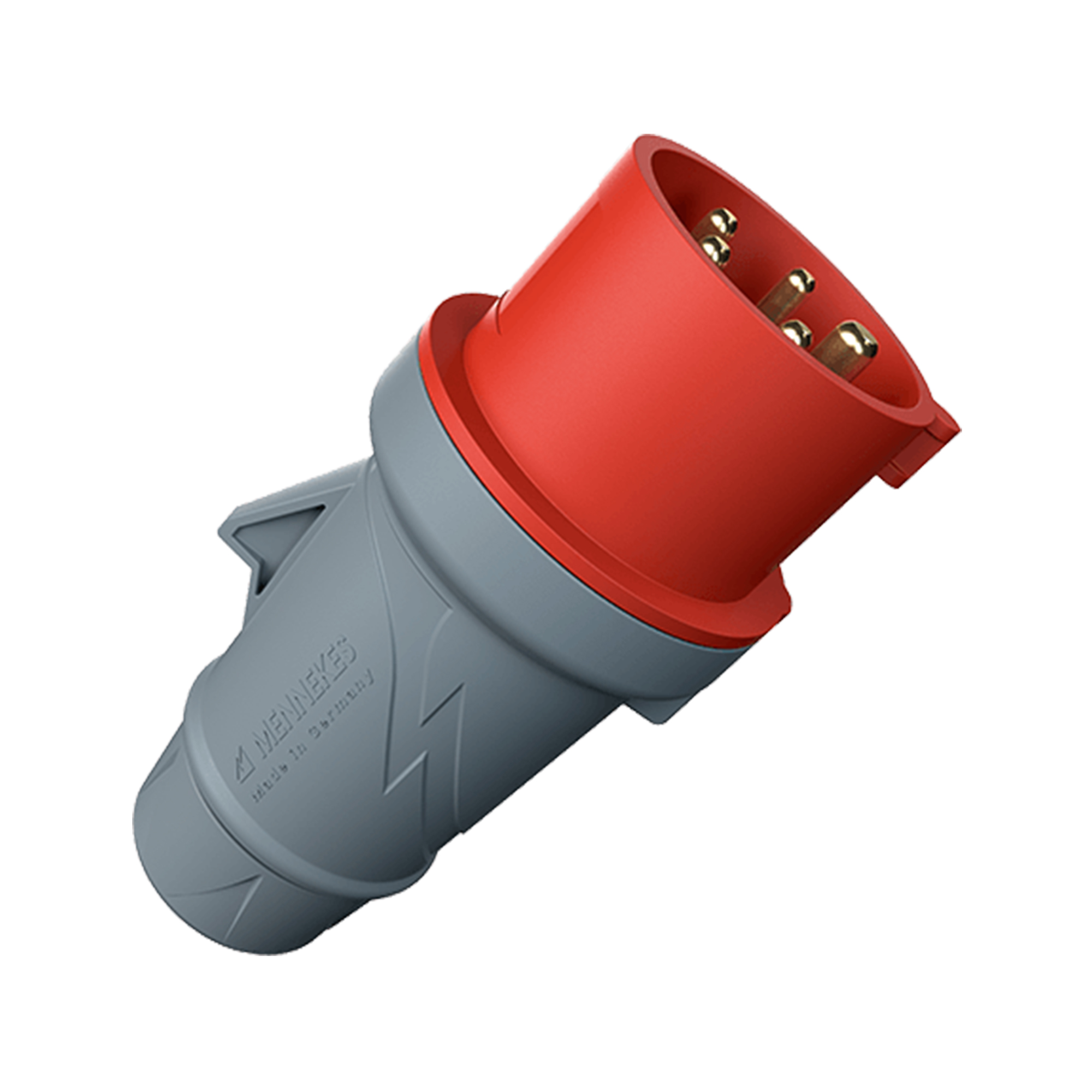 TOMA VISIBLE CON INTERRUPTOR Y ENCLAVAMIENTO 32AMP 3P+N+T 415V ROJO 6H IP67 Ex 5608A